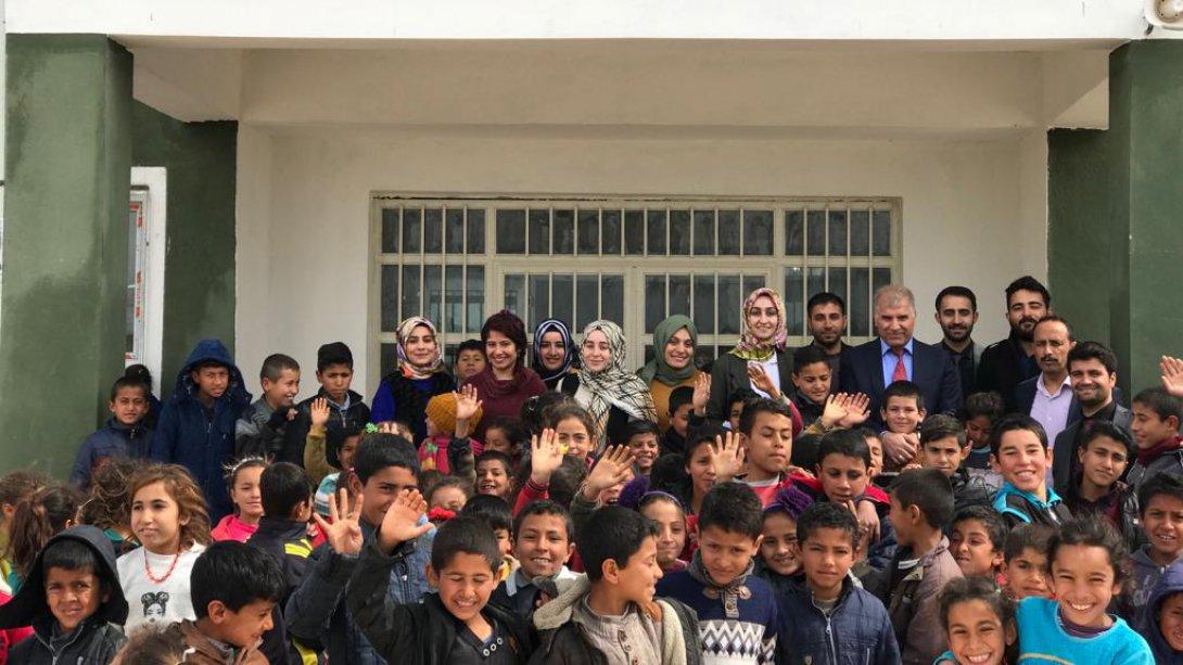 İlçe Milli Eğitim Müdürümüz Sayın Mahmut DEMİRBİLEK Şanlı İlkokulu ve Büyük Çaylı Öğretmen Yasemin Elibol İlkokulunu ziyaret etti